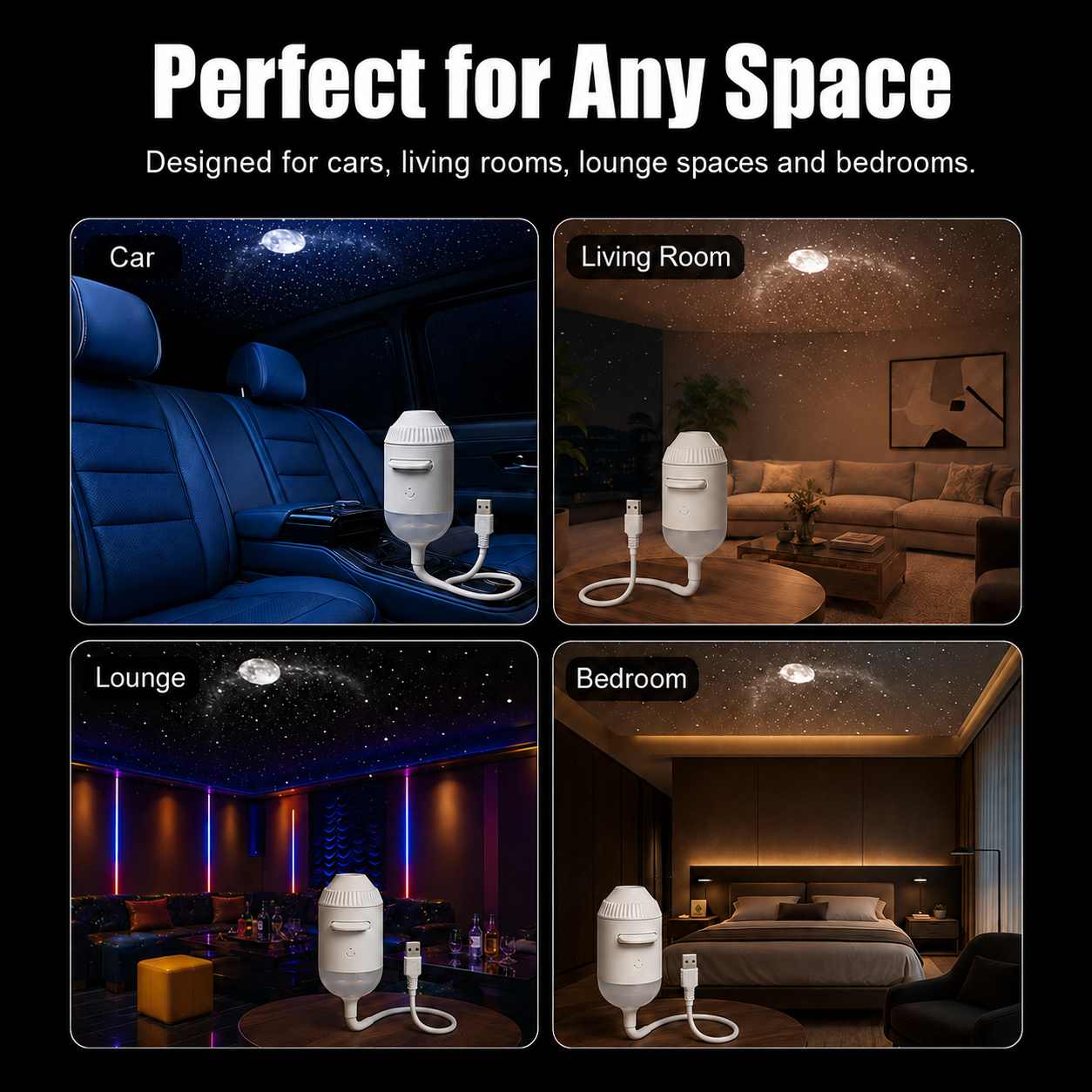 Astraliora™ Galaxy Projector