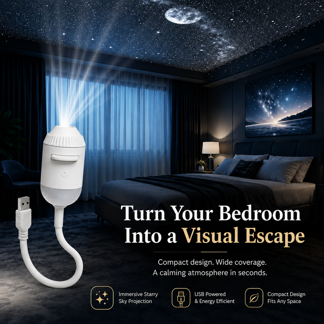 Astraliora™ Galaxy Projector